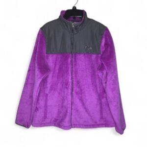 Fila Sport Women's Fuschia Midweight Fleece Jacket Size L